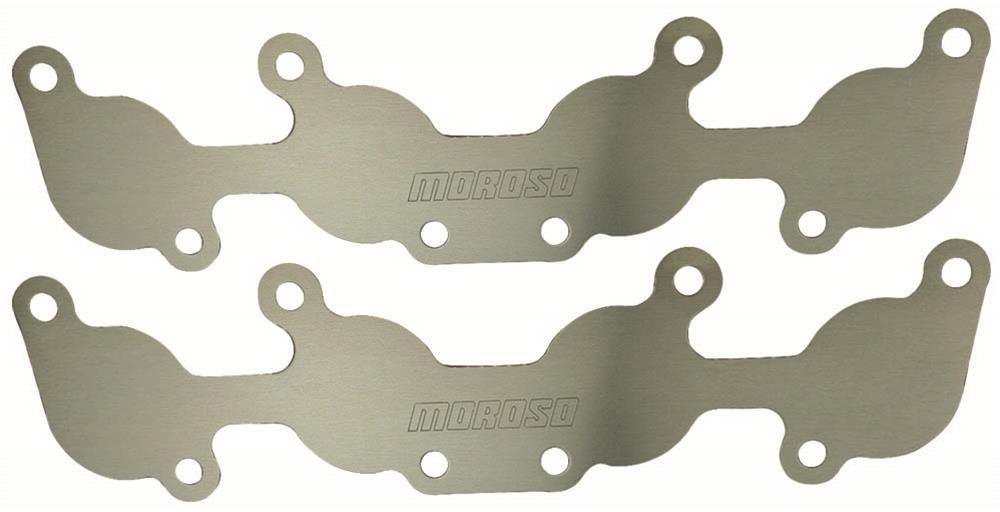 Moroso Ford 5.0 Coyote Exhaust Block Off Storage Plate - Pair