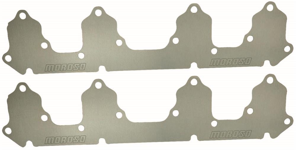 Moroso Ford FE Exhaust Block Off Storage Plate - Pair