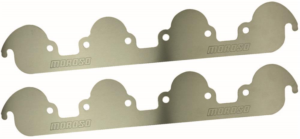 Moroso Big Block Ford 429-460 Exhaust Block Off Storage Plate - Pair
