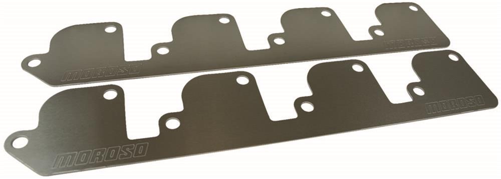 Moroso Ford 351C/351M/400 Exhaust Block Off Storage Plate - Pair