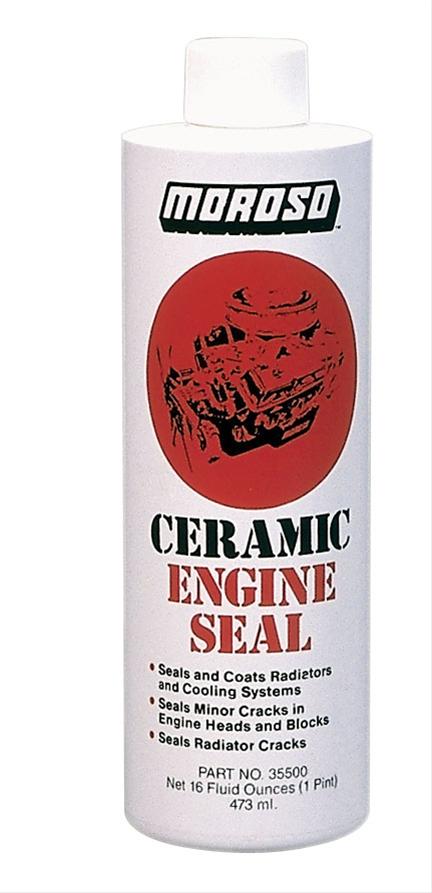 Moroso Ceramic Engine Seal 35500 Sealant, Engine, 1 Pint Plastic Bottle, Do Not Use with Antifreeze, Each thumbnail 2