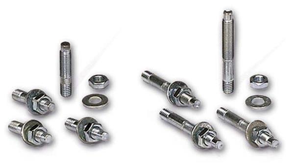 Moroso Bullet Nose Carburetor Stud Kit For 1/2in Flange Base w/2in Spacer