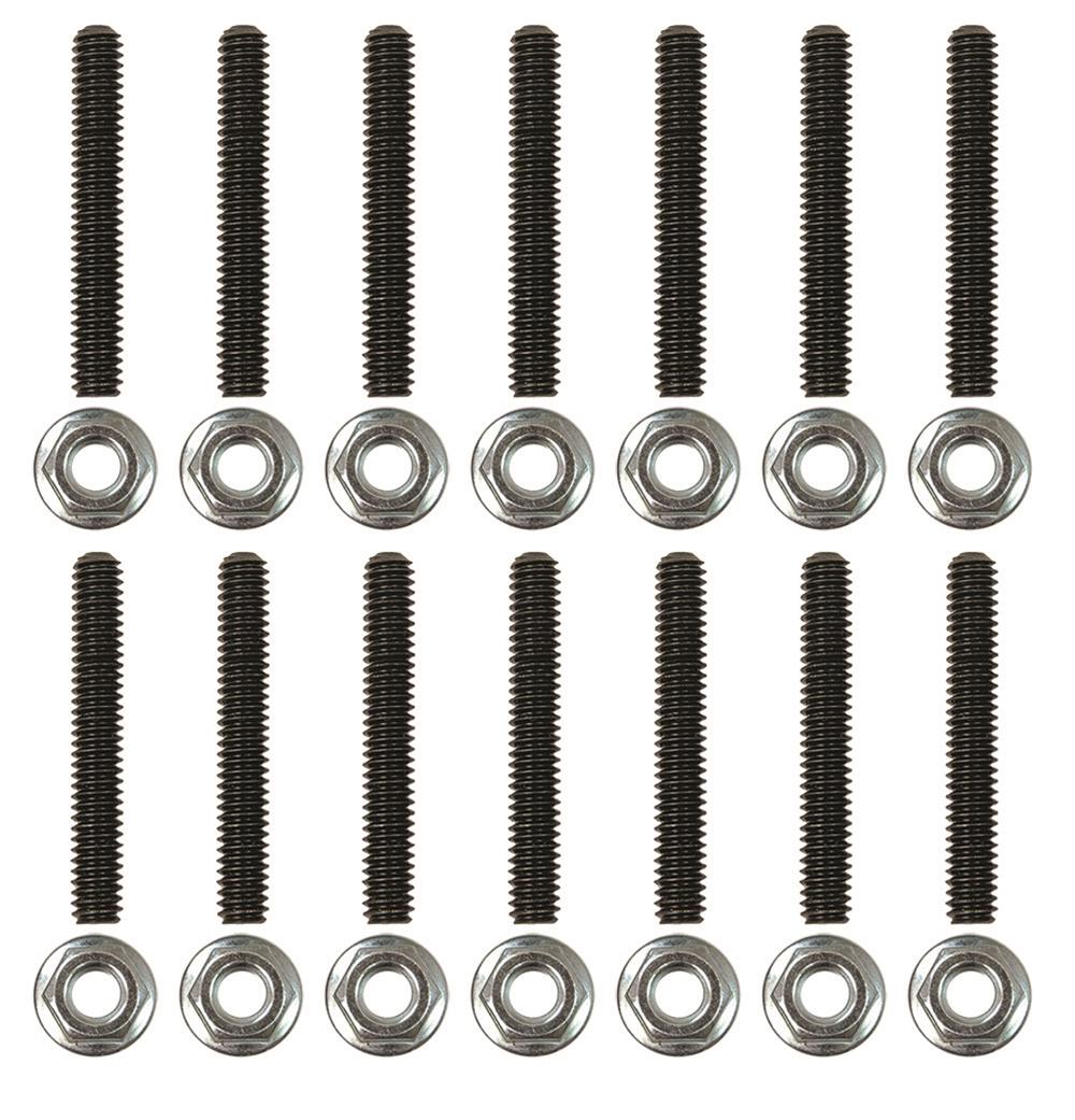 Moroso Chevrolet Big Block Fabricated Valve Covers Broached Stud Kit (Non-Serrated Flange Nuts)
