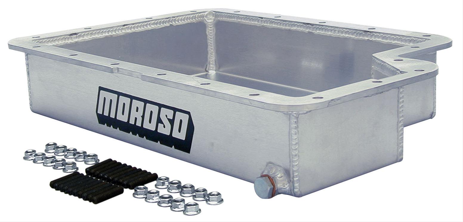 Moroso Ford E40D/4R100 Transmission Pan - 3.642in