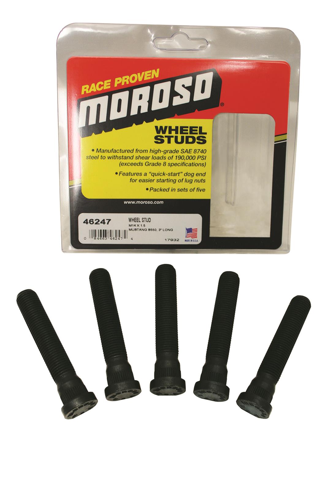 Moroso 46247 Moroso Wheel Studs Summit Racing