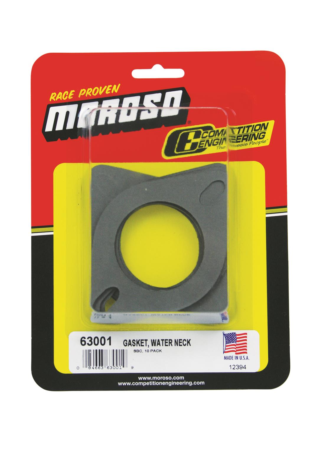 Moroso Chevrolet Small Block Chevrolet Big Block/Small Block Waterneck Gasket - 10 Pack