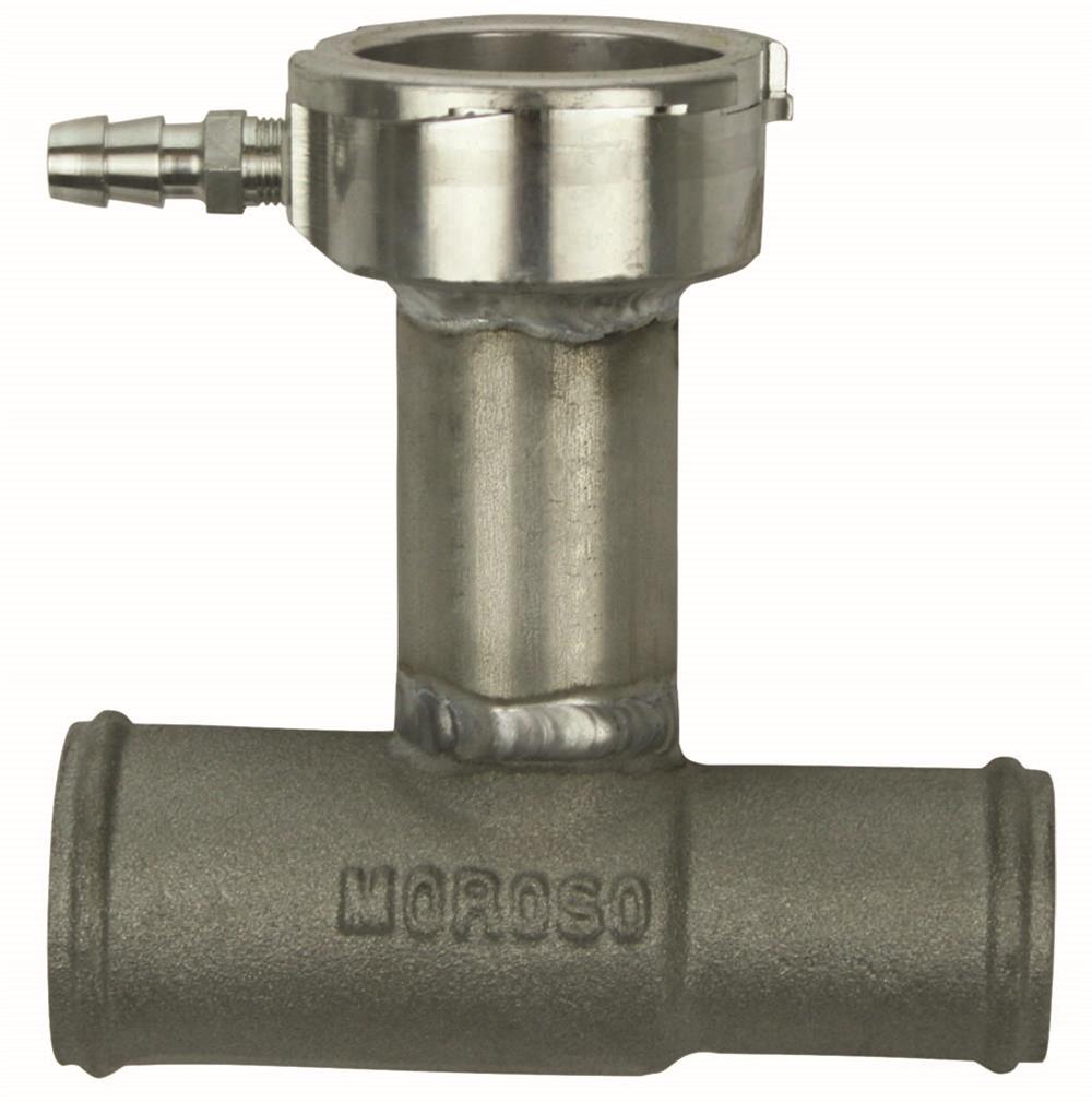 Moroso Inline Extended Filler Neck 1.5in In / 1.25in Out