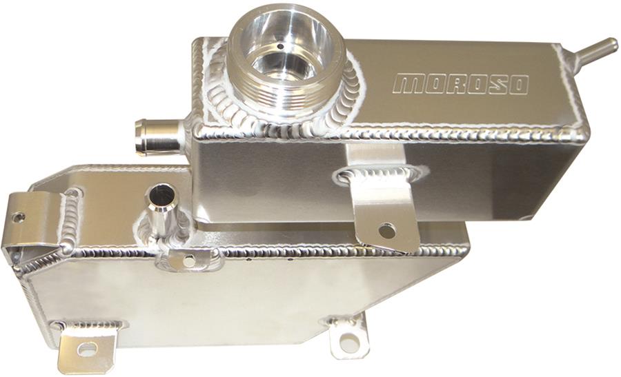 Moroso 16-Up Chevrolet Camaro Coolant Expansion Tank - Direct Bolt-In Replacement thumbnail 3