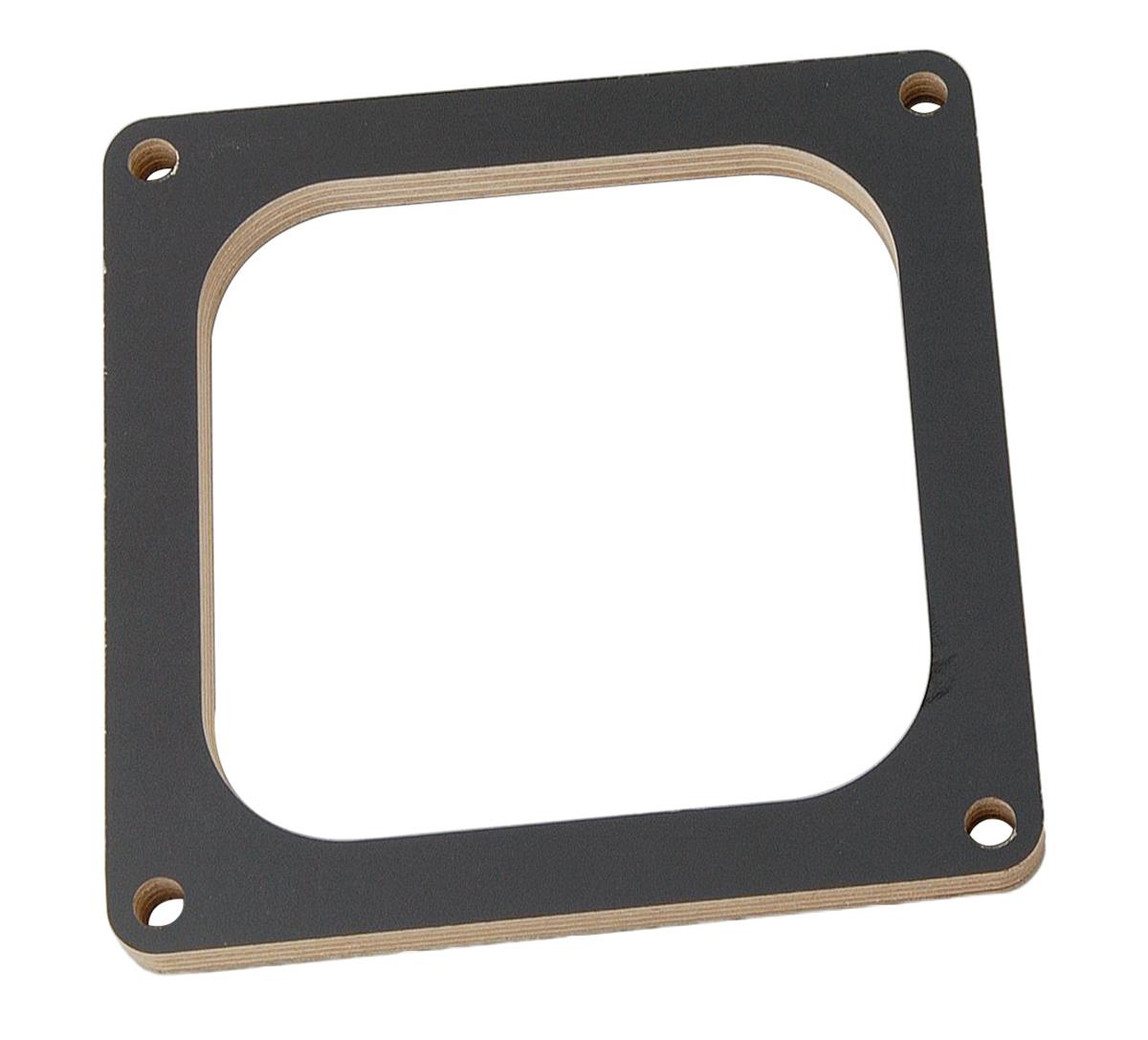 Moroso 4500 Carburetor Spacer - Open Plenum - 1/2in - Wood