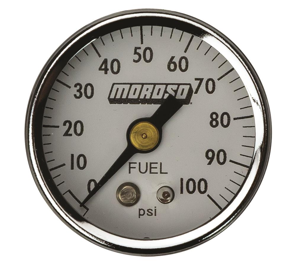 Moroso Fuel Pressure Gauge Moroso Fuel Pressure Gauge