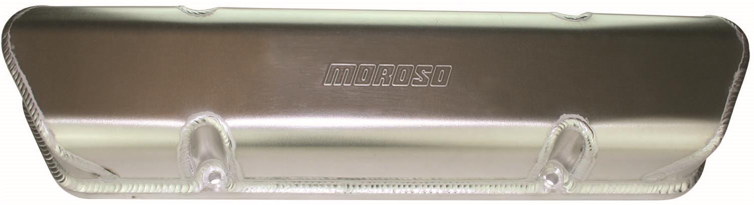Moroso Ford Kent 1600 Crossflow Fabricated Aluminum Valve Cover with Billet Rail thumbnail 2