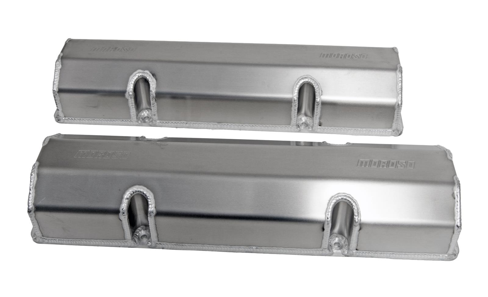 Moroso 68326 Moroso Fabricated Aluminum Valve Covers | Summit Racing