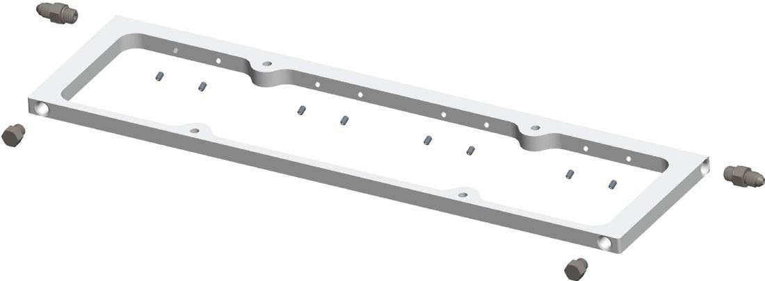 Moroso Chevrolet Small Block Spring Oiler Rails - Billet Aluminum - Pair thumbnail 2