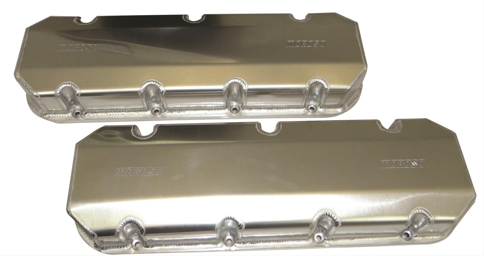 Moroso 68345 Moroso Fabricated Aluminum Valve Covers Summit Racing