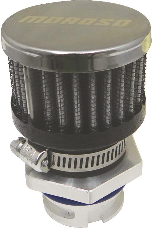 Moroso GM LS Valve Cover Breather Kit - OEM - Single Tab Oil Fill Hole