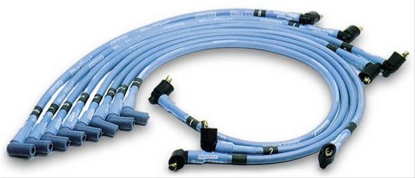 Moroso Ford 351W V8 Ignition Wire Set - Blue Max - Spiral Core - Sleeved - HEI - 135 Degree thumbnail 2