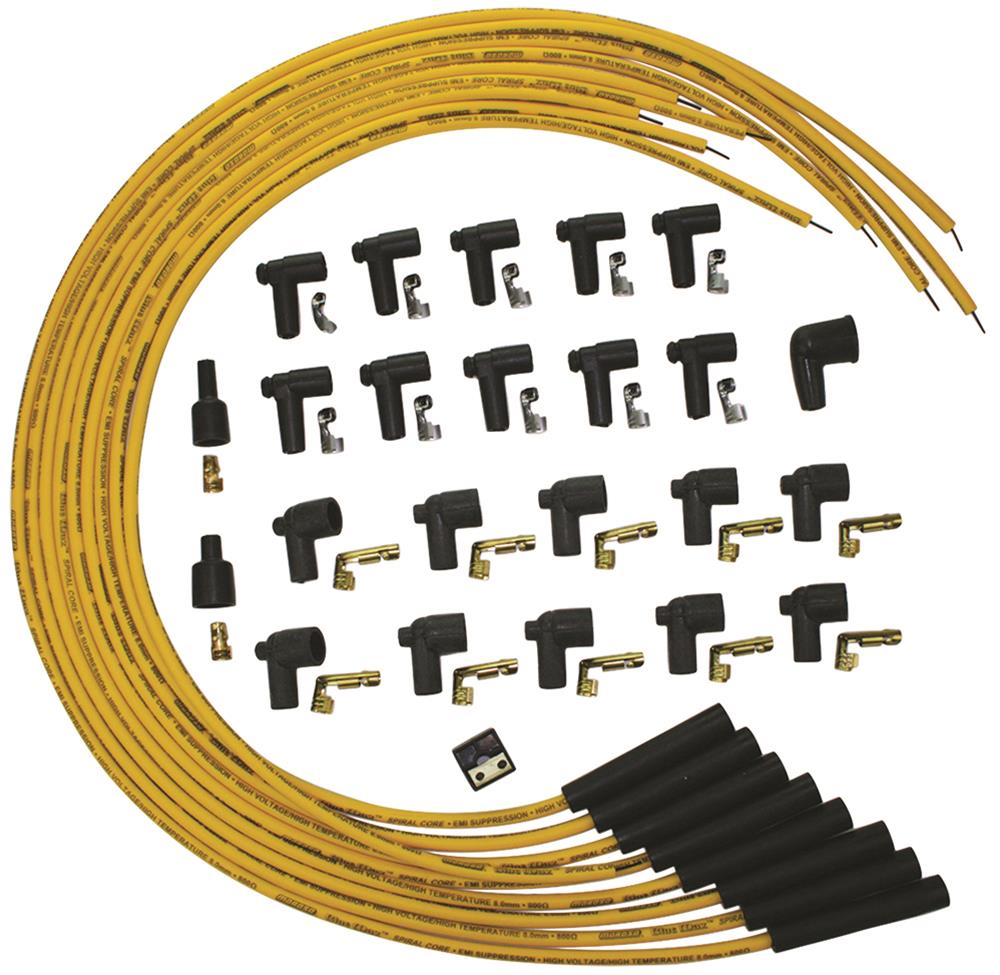 marimo Moroso 9867M Moroso Mag-Tune Spark Plug Wires | Summit Racing