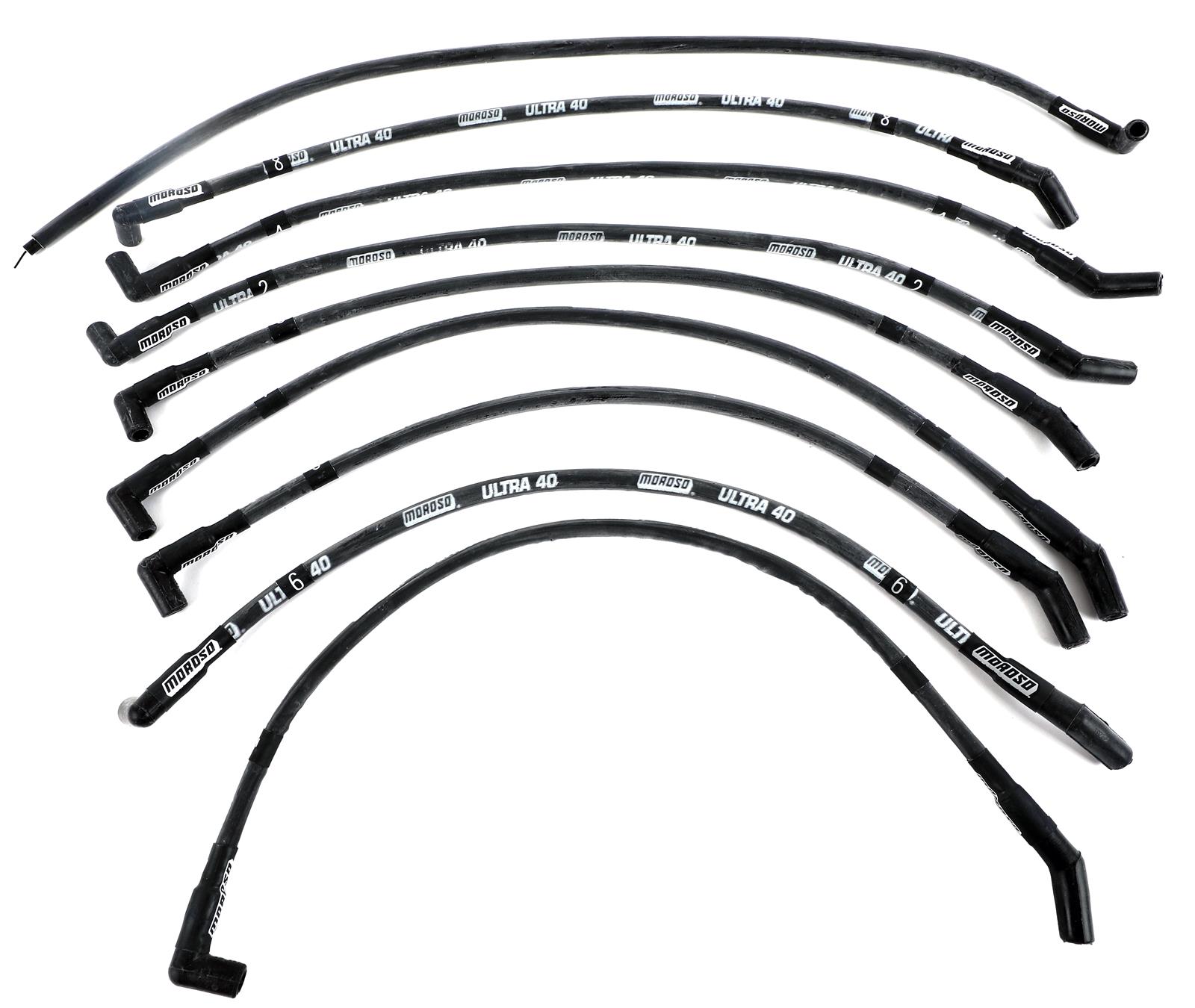 Moroso 73833 Moroso Ultra 40 Race Ignition Wire Sets | Summit Racing