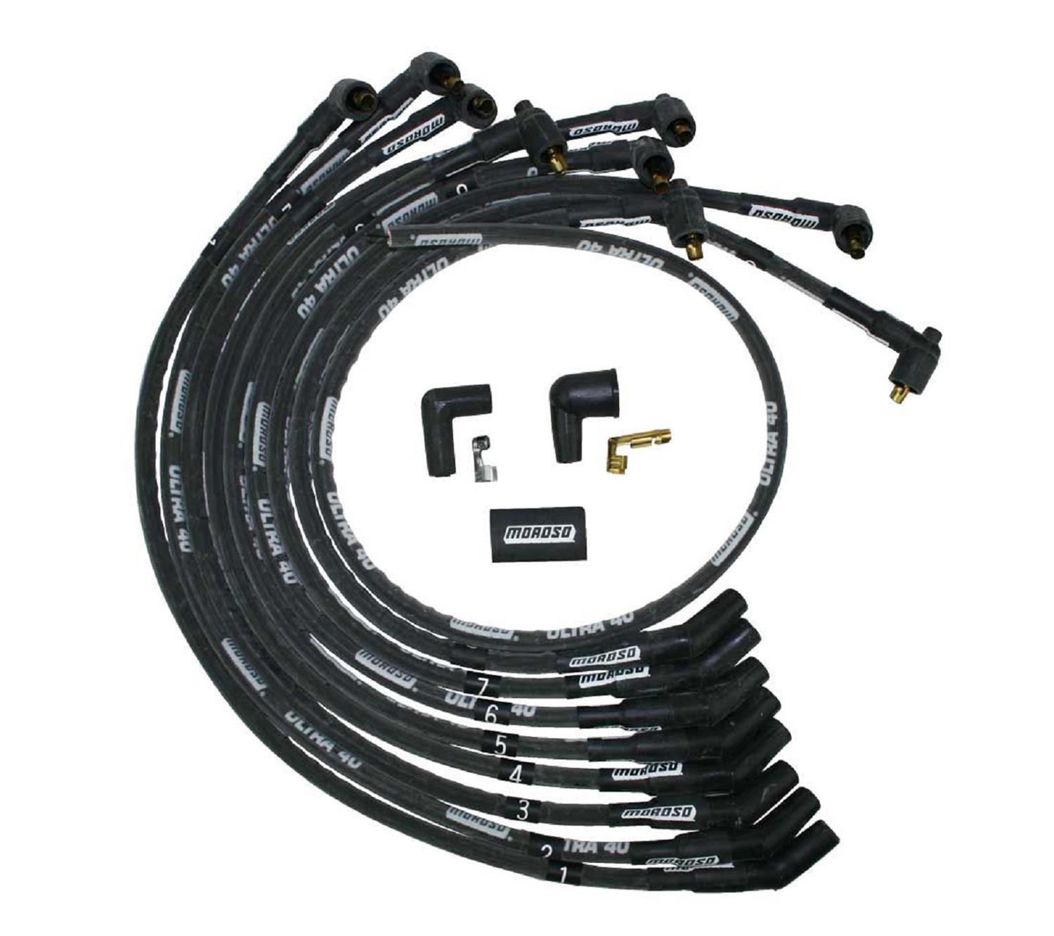 Moroso 73834 Moroso Ultra 40 Race Ignition Wire Sets | Summit Racing