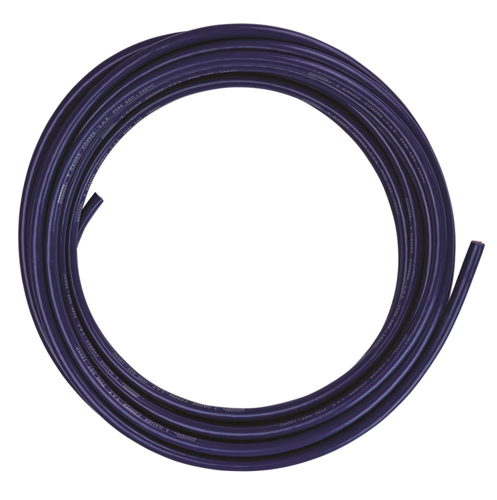 Moroso 2 Gauge Blue Battery Cable - 50ft