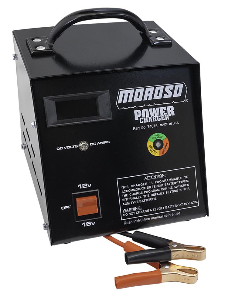 Moroso 12V/16V 25 AMP Battery Charger
