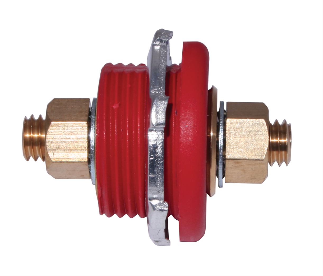 Moroso Thru Panel Battery Terminal Red Moroso Thru Panel Battery Terminal Red