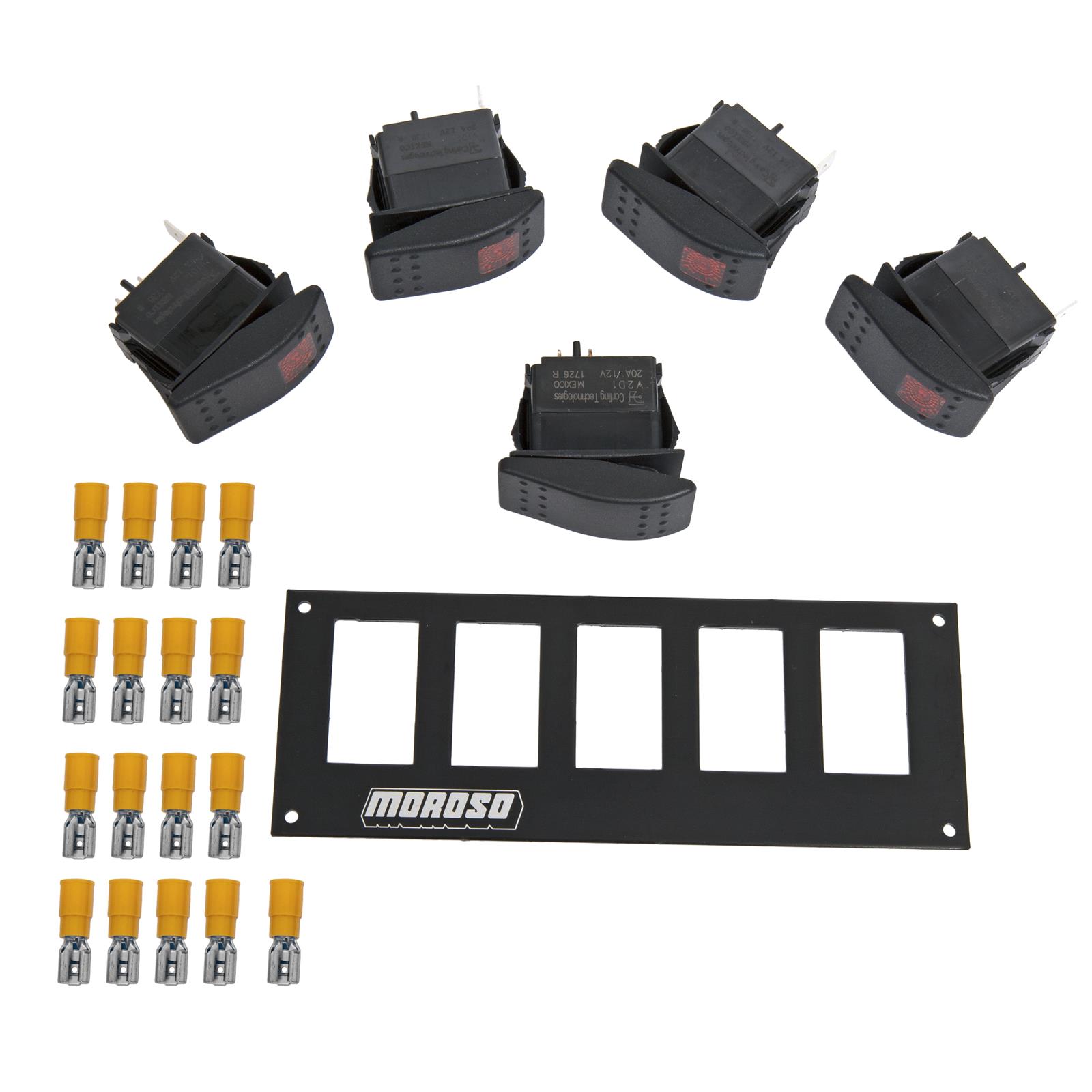 Moroso 74186 Moroso Rocker Switch Panels | Summit Racing