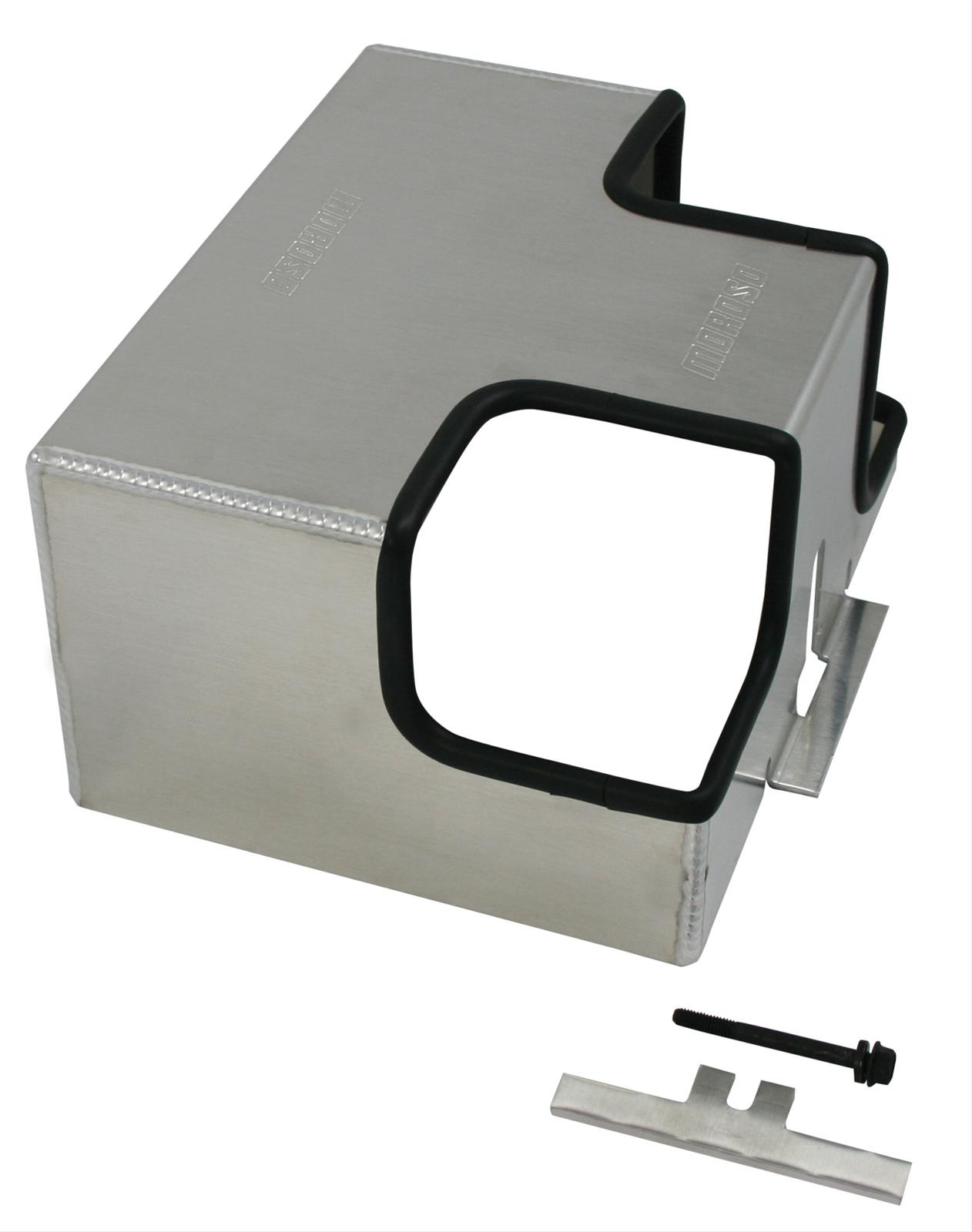 Moroso 05-Up Ford Mustang Battery Cover - Fabricated Aluminum