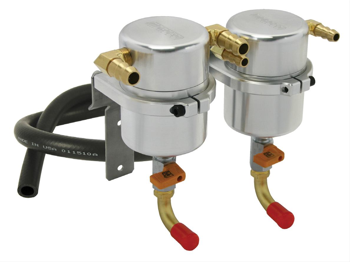 Moroso 85489 Moroso PCV Air/Oil Separators Summit Racing