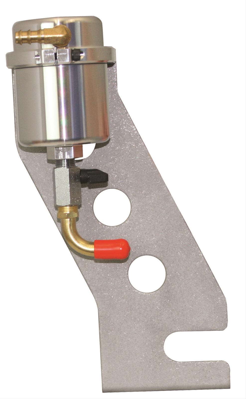 Moroso 87-93 Ford Mustang 5.0L Air/Oil Separator Catch Can - Billet Aluminum thumbnail 2