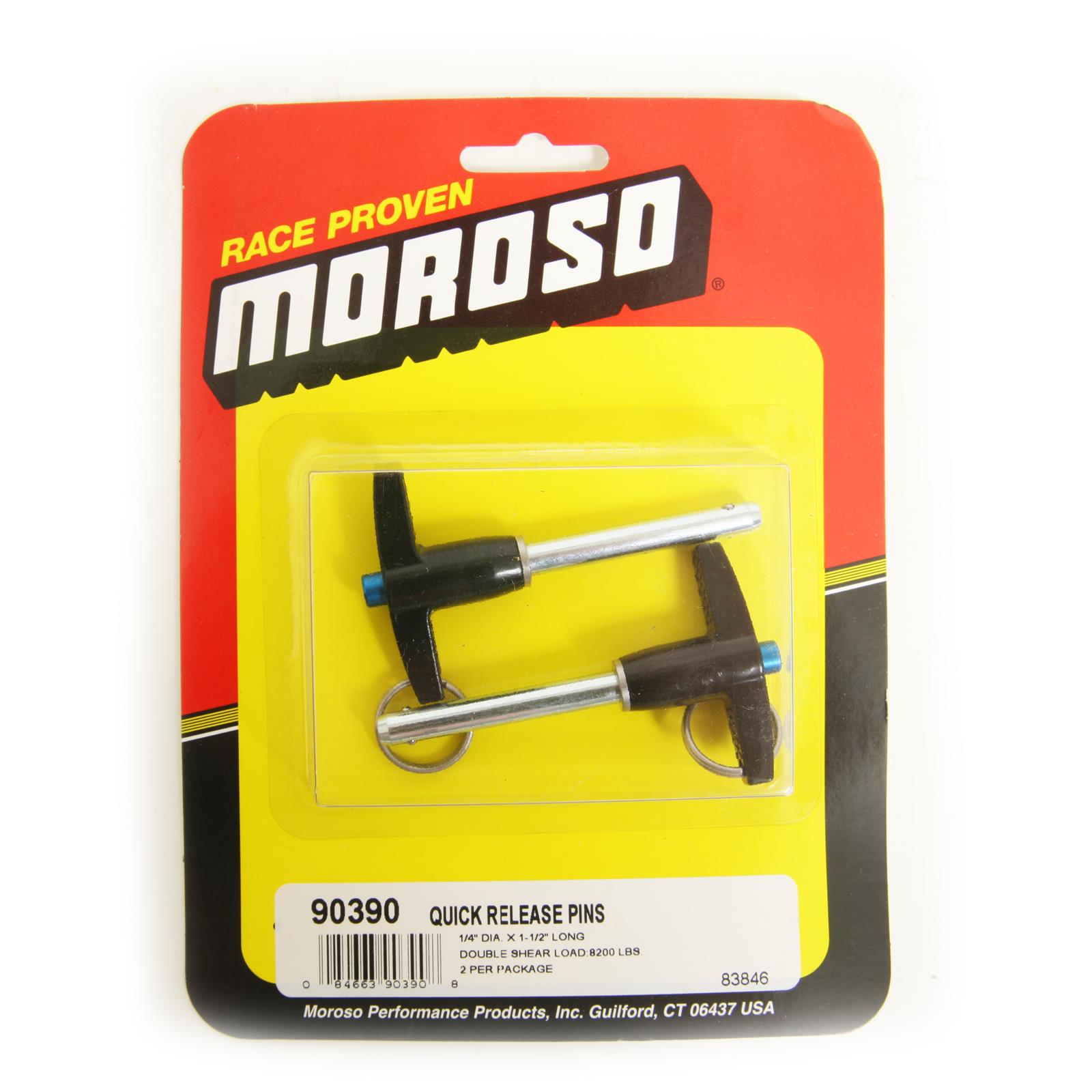 Moroso Quick Release Pin 5/16 x 1-1/2 Moroso Quick Release Pin 5/16 x 1-1/2