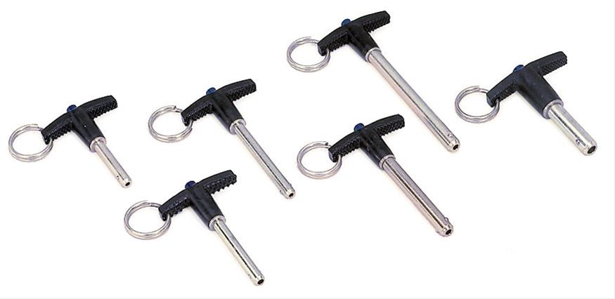 Moroso Quick Release Pin - 1/4in Diameter x 2in Long - 2 Pack