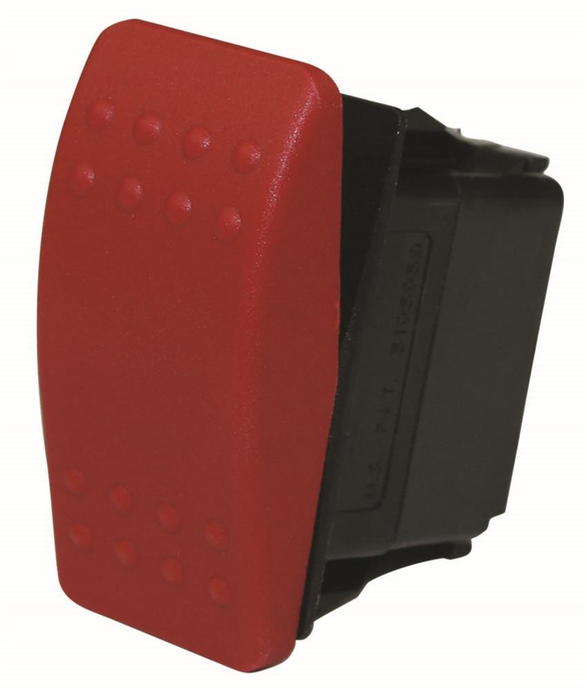 Moroso Repl. Red Cover Rocker Momentary Switch Moroso Repl. Red Cover Rocker Momentary Switch