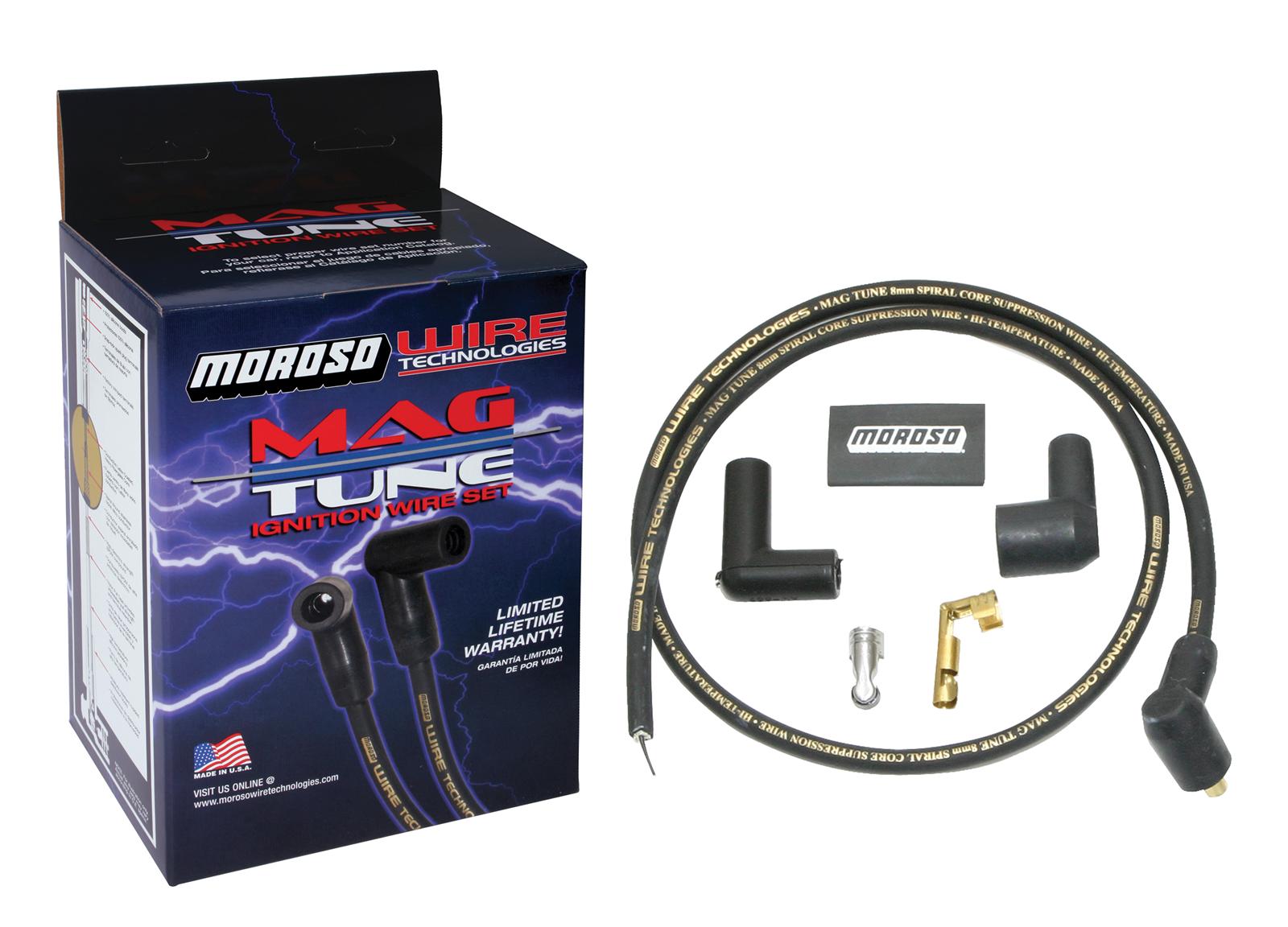 Moroso 9359M Mag-Tune Ignition Spark Plug Wire Set 