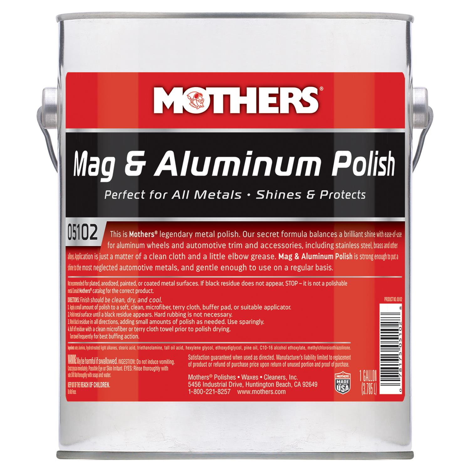 Mothers 5102 Mothers Mag and Aluminum Polish | Summit Racing