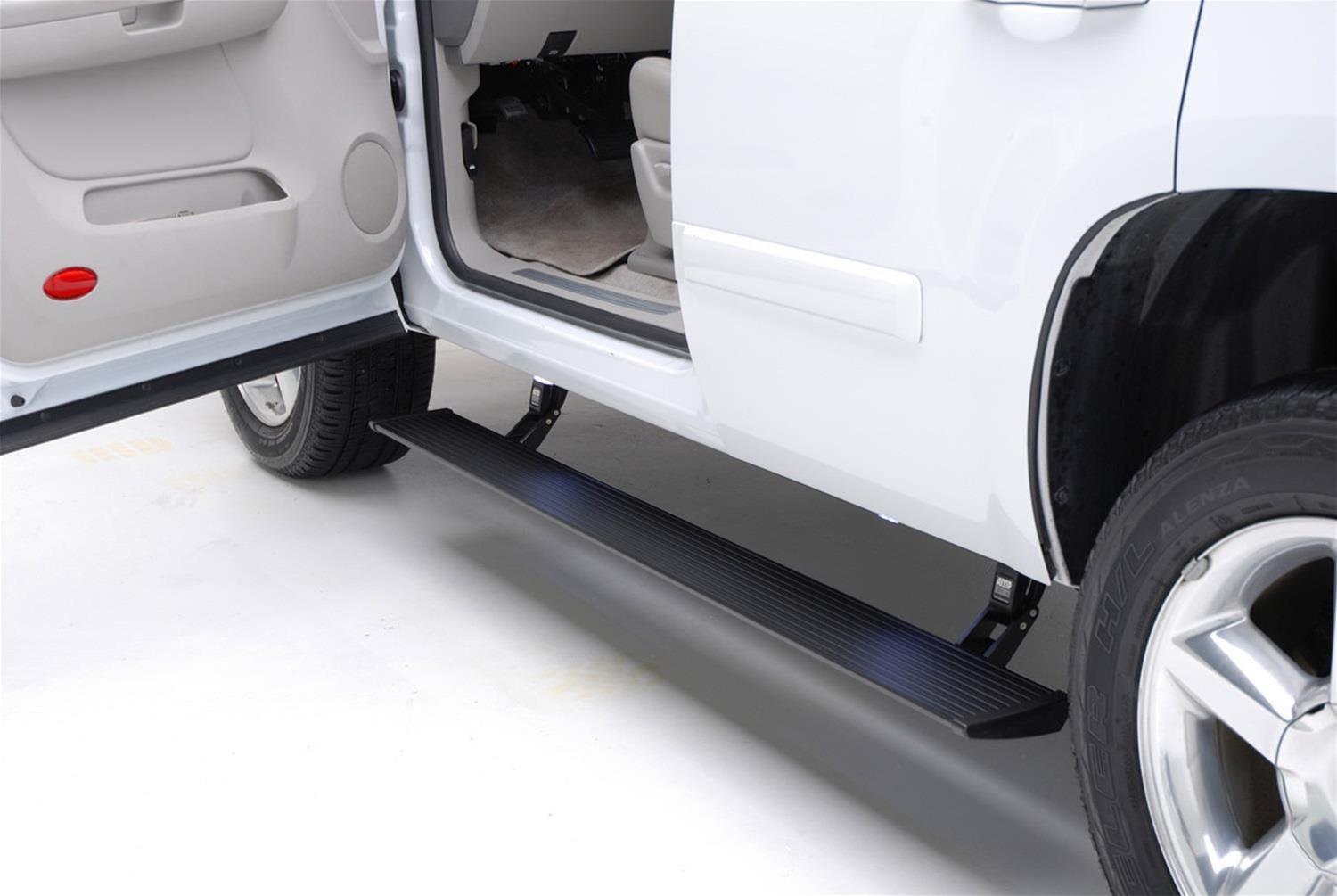 AMP Research PowerSteps for 2014-2017 DURANGO - 76331-01A Running Boards, PowerSteps, Aluminum, Black Anodized, 13.50 in. Drop, 6 in. Width, Dodge, Pair