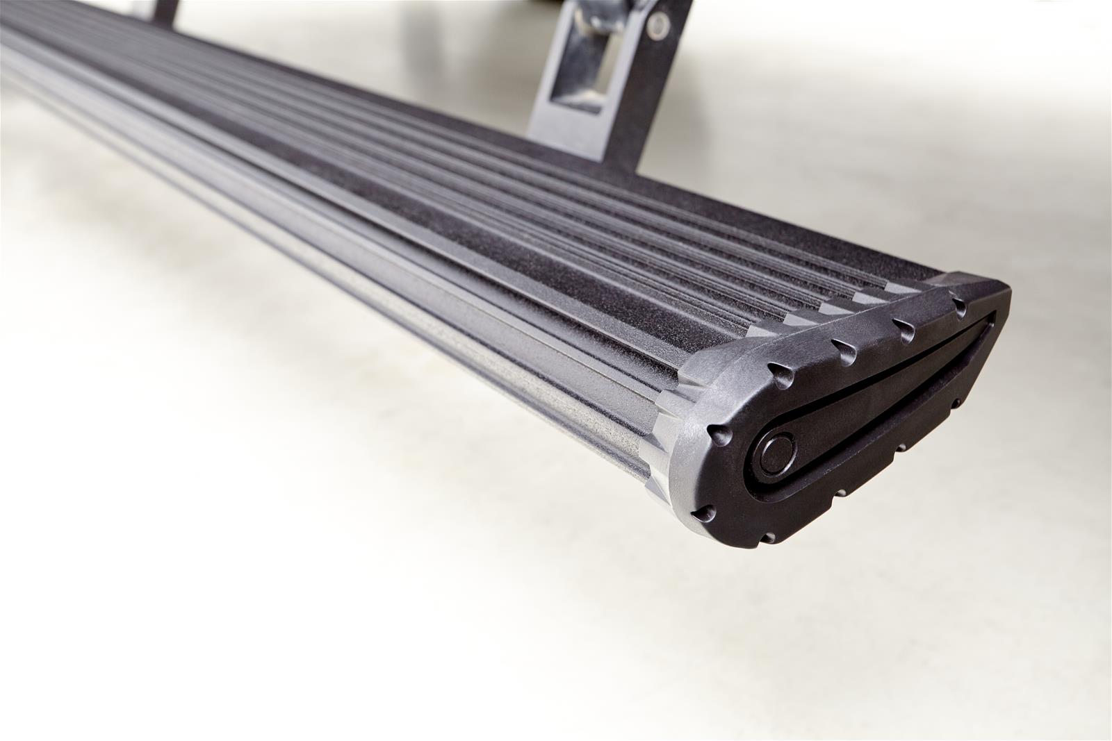 AMP Research PowerStep Xtreme Running Boards for 2007-2018 WRANGLER, 2018 WRANGLER JK - 78121-01A Boards, Extreme, Aluminum, Black Anodized, 16.500 in. Pad Drop, Jeep, Pair
