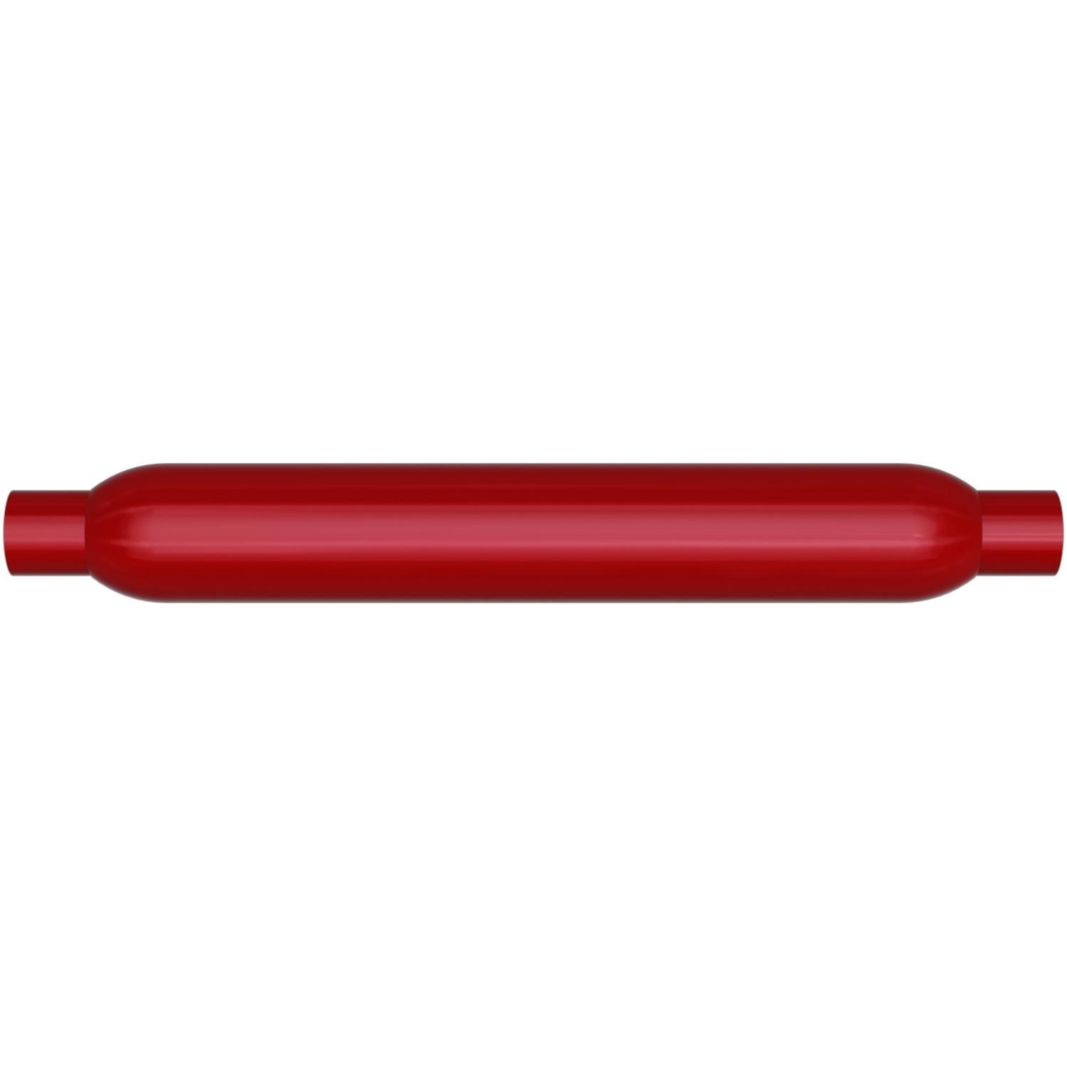 MagnaFlow Muffler Red Pack Series Glasspack 3.5 Dia 12 2.25/2.25 RP
