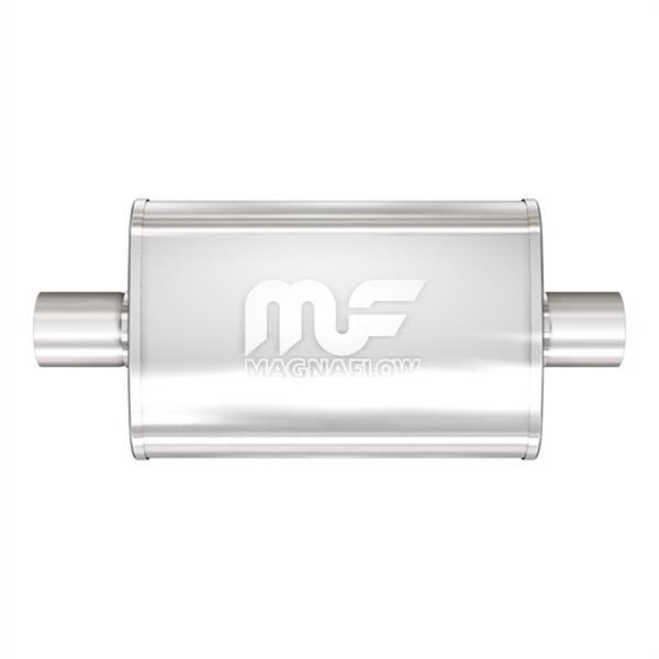 MagnaFlow Muffler Mag SS 14X4X9 2.5 C/C thumbnail 2