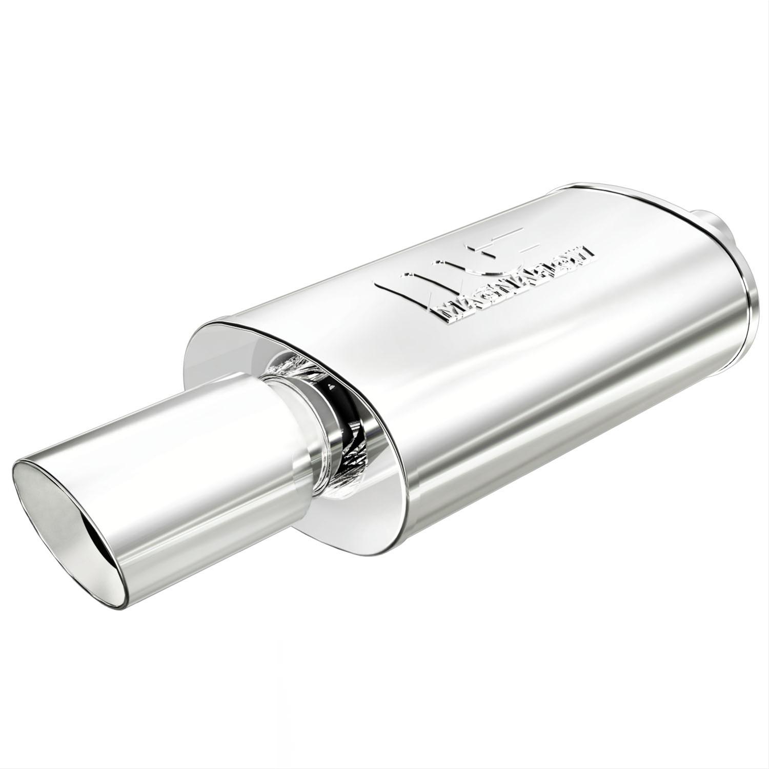 MagnaFlow Muffler W/Tip Mag Rs 14X5X8 2.25/4.