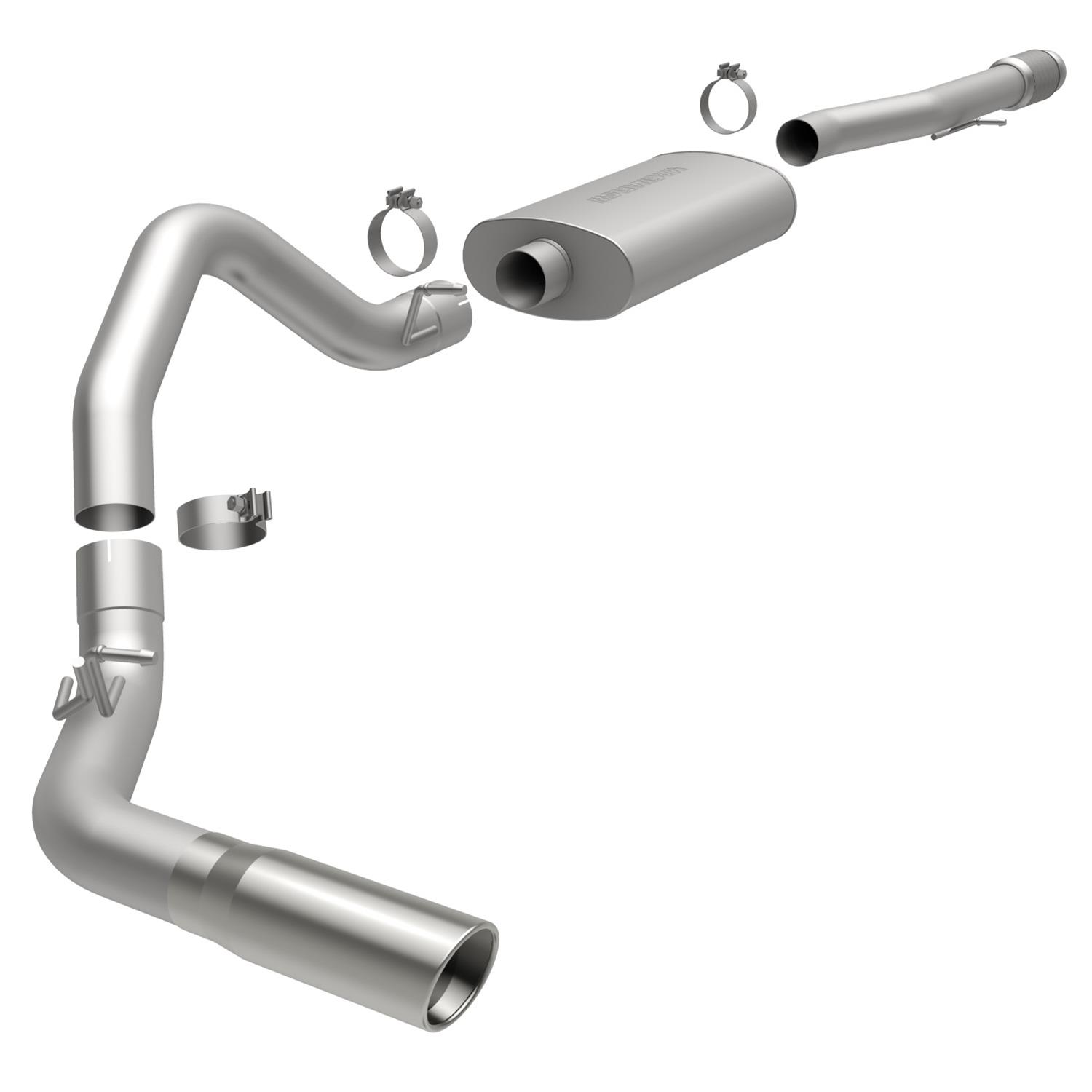 2011 Gmc Sierra 1500 Magnaflow 15121 Magnaflow Mf Series Performance Exhaust Systems Summit Racing 7649