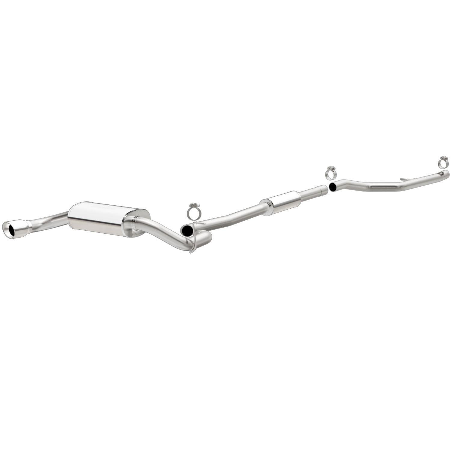 Magnaflow 13-15 BMW 320i L4 2.0L Stainless Cat-Back Single Straight Drive Side Rear Exit Perf Exht