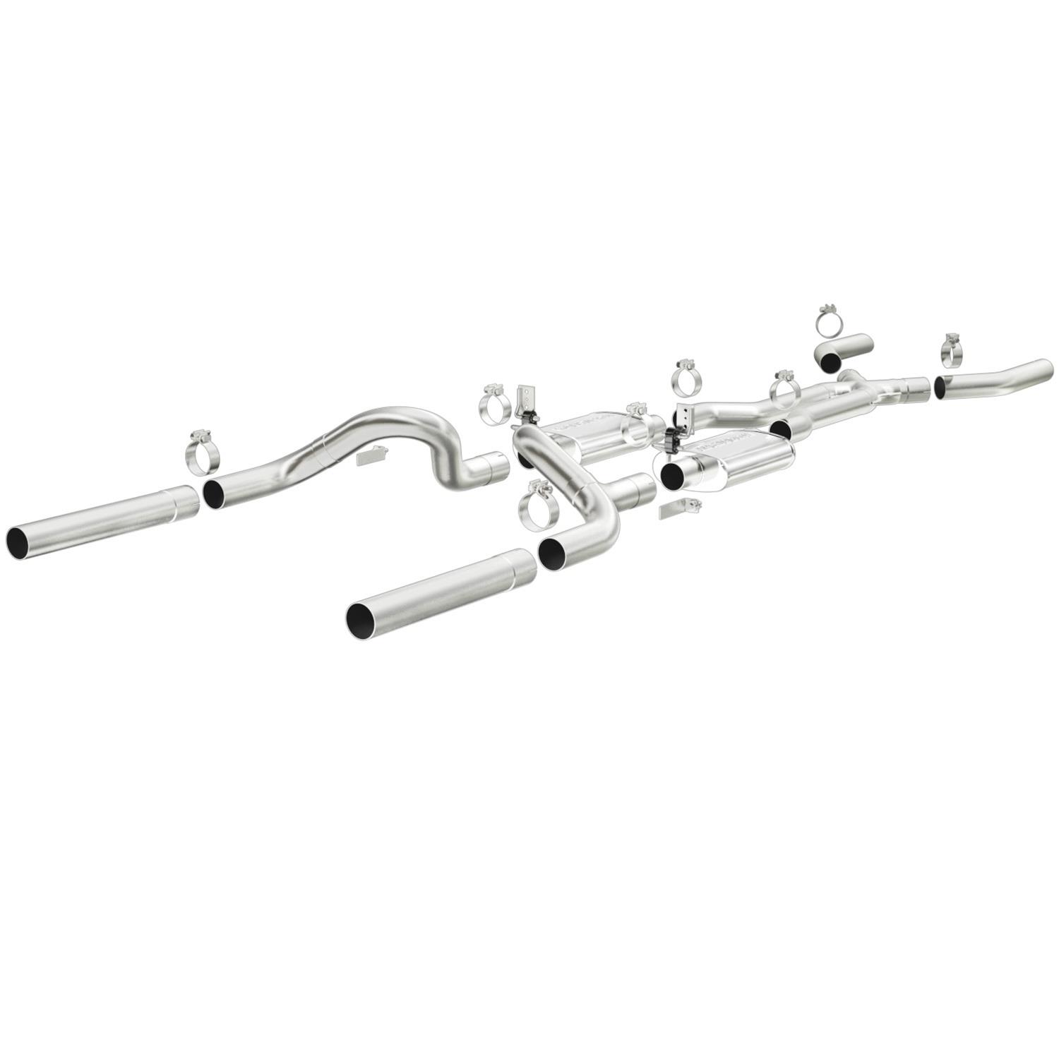 MagnaFlow Sys Cat-Back 64.5-66 Ford Mustang 3inch