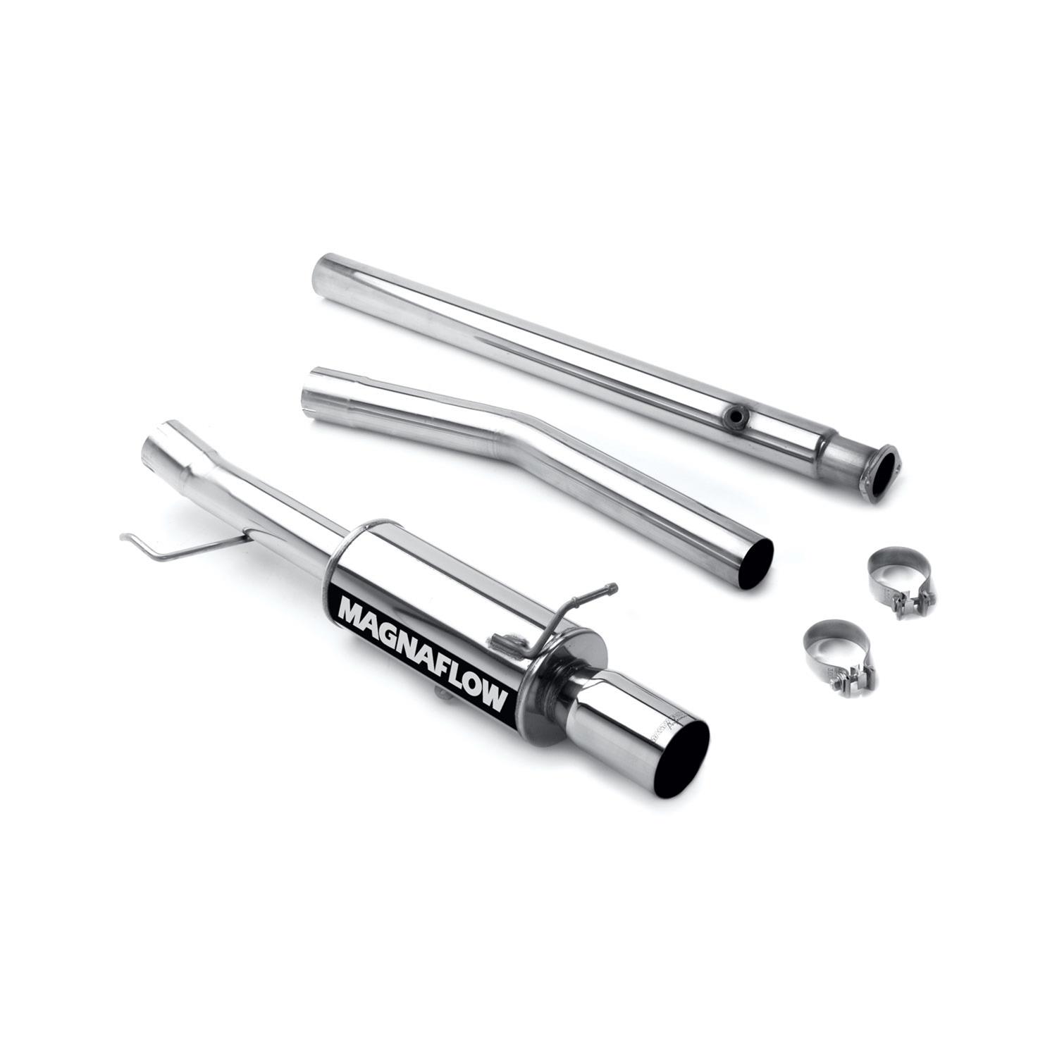 MagnaFlow Street Series Performance Exhaust Systems 16659 System, Cat-Back, 409 Stainless Steel, Polished Tip, Mitsubishi, Lancer, 2.0L, Kit