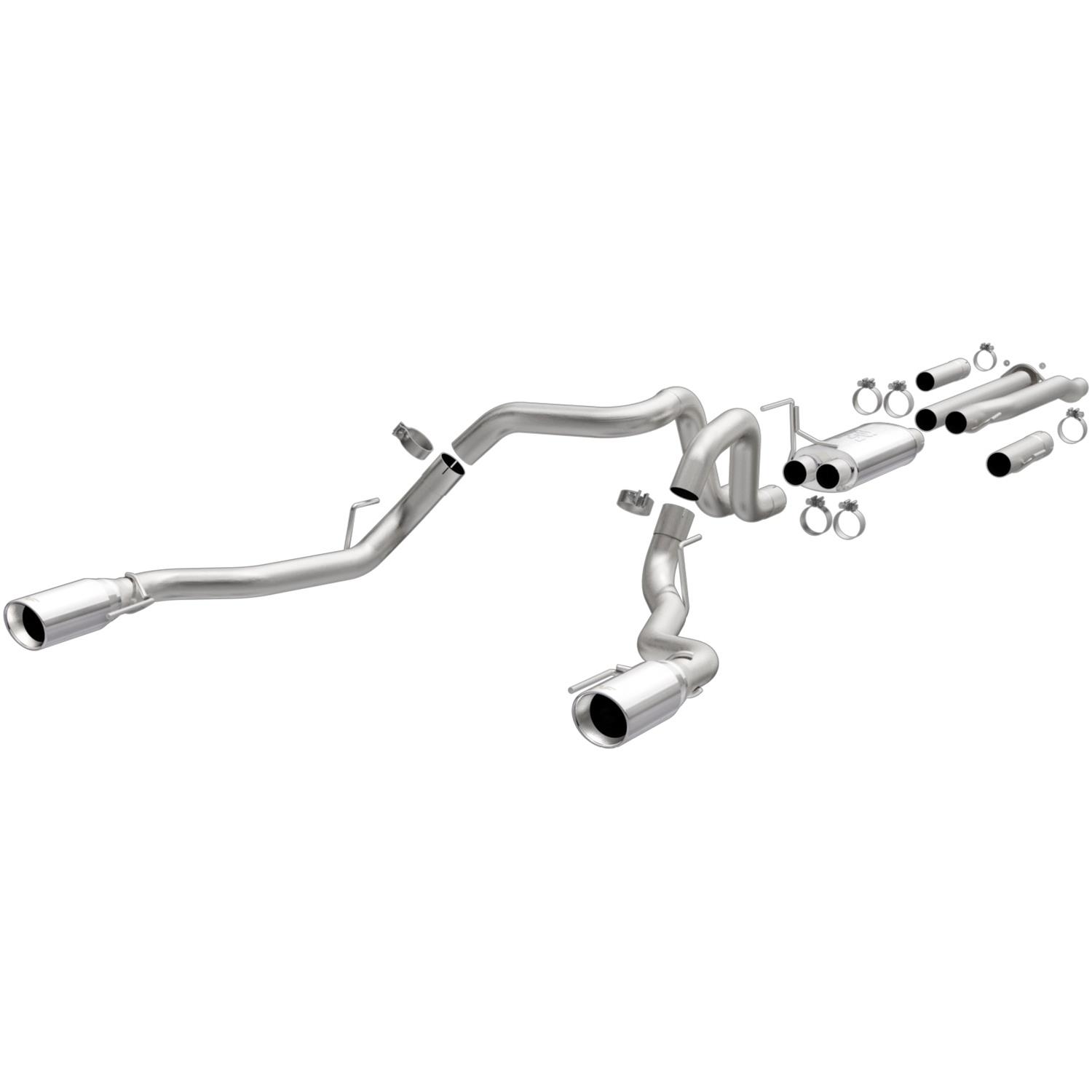 MagnaFlow SYS Cat-Back 2017 Ford F-150 Raptor 3.5L Dual 3in Tips thumbnail 3