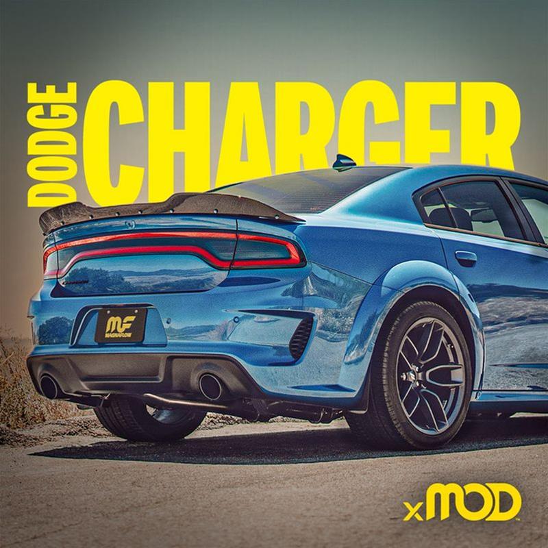 MagnaFlow xMOD Series Performance Exhaust Systems for 2015-2023 300, CHARGER - 19496 Systems, Series, 3 in. Diameter, Cat-Back, 4.625 in. Carbon Fiber Tips, Dodge, Kit thumbnail 2
