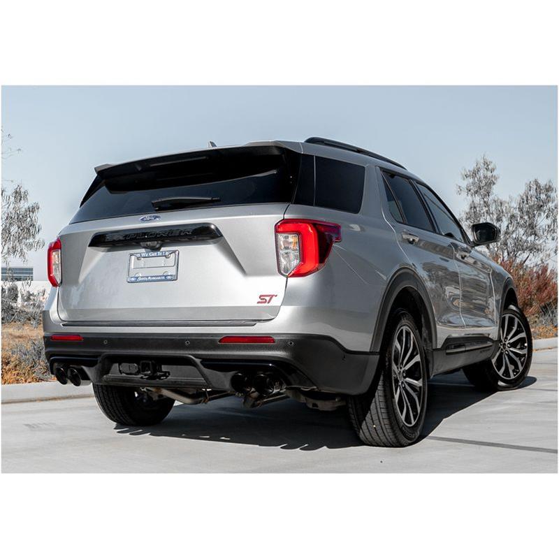 MagnaFlow 20-21 Ford Explorer 3.0L V6 Dual Exit Quad Black Chrome Tip Street Series Cat-Back Exhaust thumbnail 2