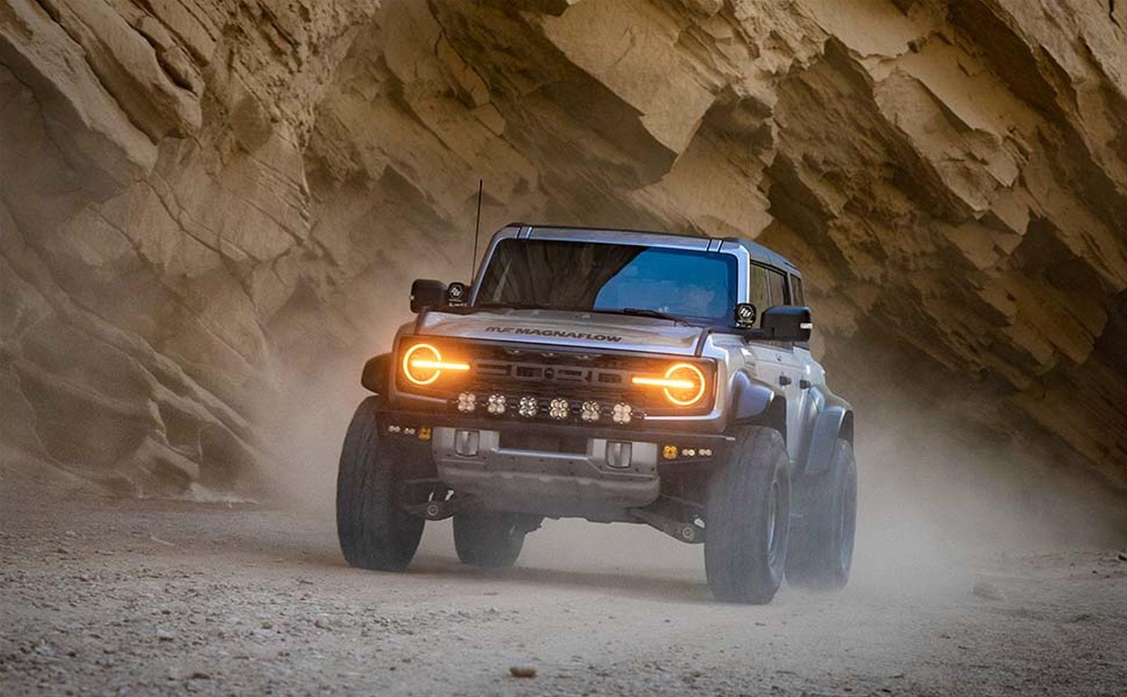 MagnaFlow System Overland Cat-Back 22-23 Ford Bronco Raptor 3.0L thumbnail 3