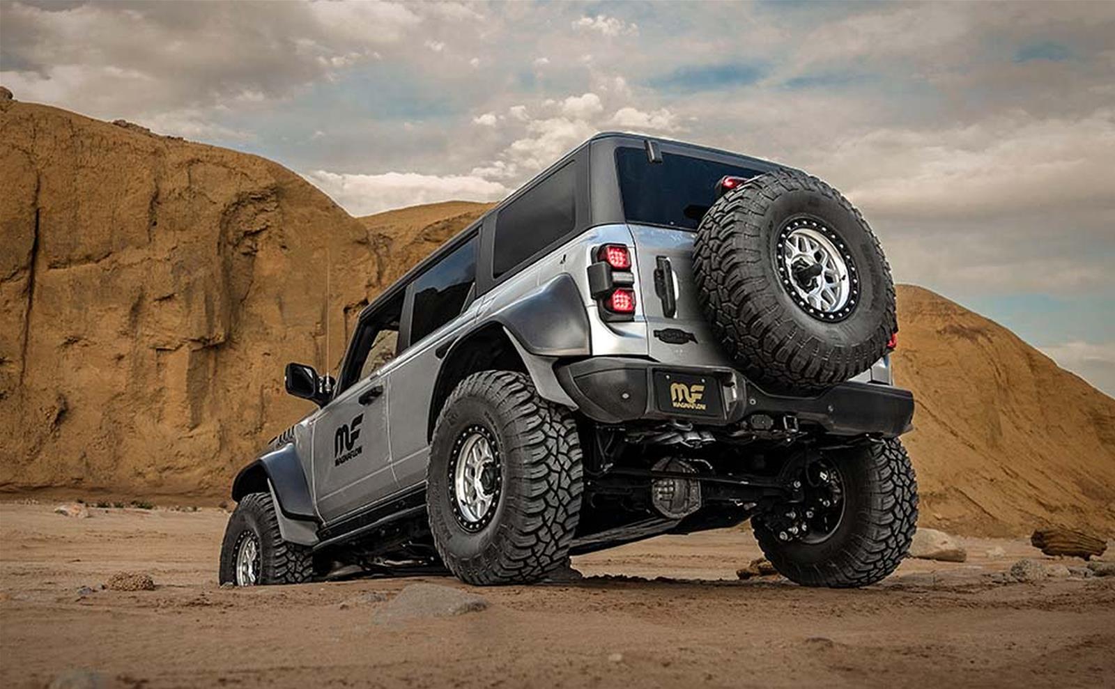 MagnaFlow System Overland Cat-Back 22-23 Ford Bronco Raptor 3.0L thumbnail 2