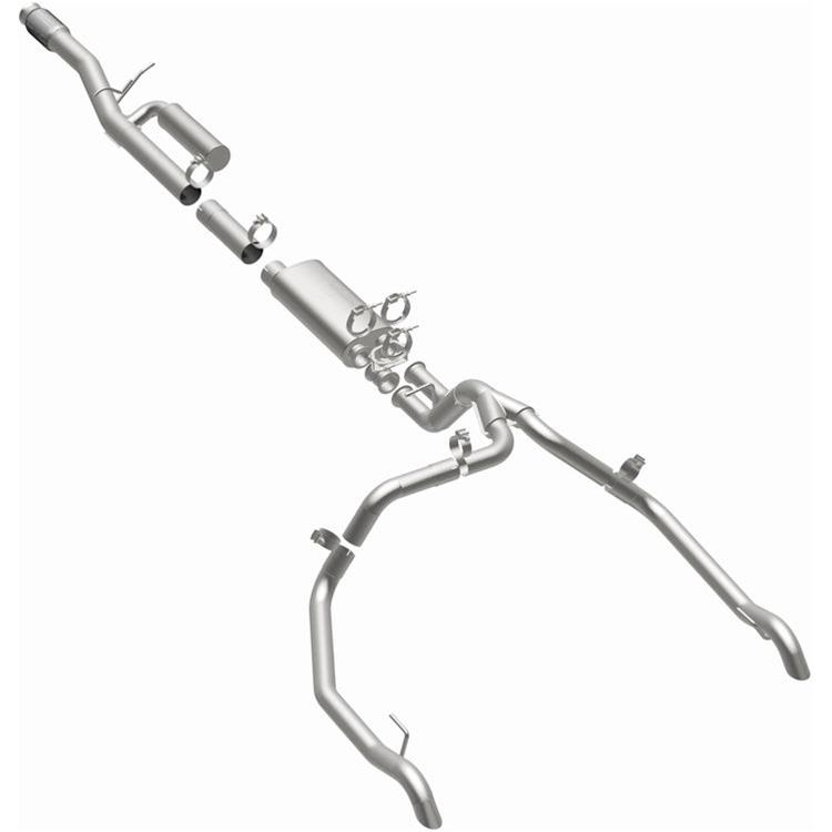 MagnaFlow 24-25 Chevrolet/GMC Silverado/Sierra 1500 ZR2/AT4X Overland Series Cat-Back Exhaust System thumbnail 2